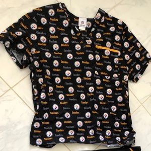 Steelers scrub top